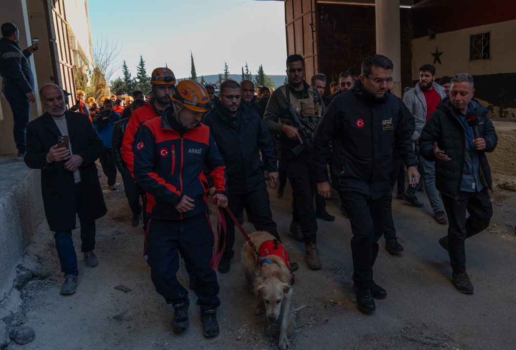 Afad'ın Sednaya Hapishanesi'ndeki Çalışmaları Sürüyor