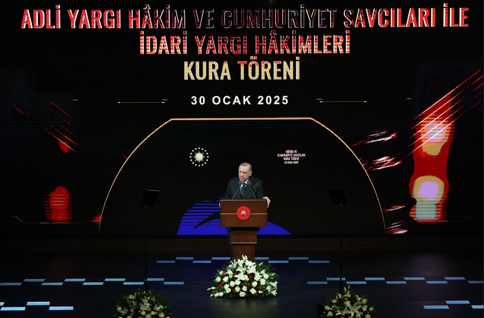 Cumhurbaşkanı Erdoğan Adli Yargı Hâkim Ve Cumhuriyet Savcıları Ile İdari Yargı Hâkimleri Kura Töreni1