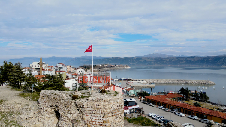 Eğirdir Gölü'nde Kuraklıkla Mücadele2