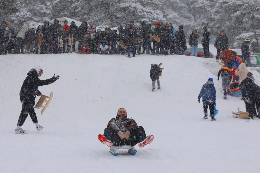 Ordu'nun Bin 200 Rakımlı Yaylasında Kış Festivali