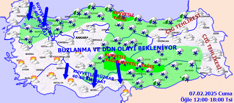 Meteoroloji'den 14 Il Için ‘Sarı Kodlu’ Uyarı(2)