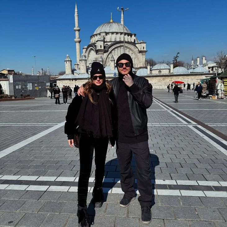 Tanınmamak Için Maske Takan Icardi’den İstanbul Turu1