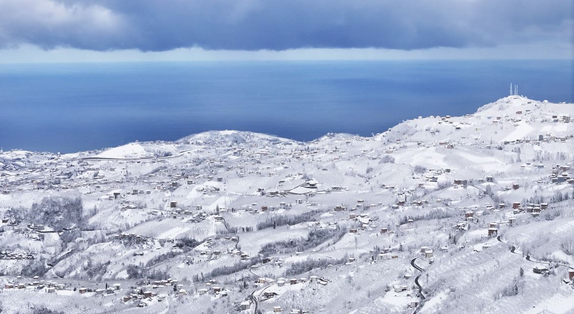 Trabzon'da Kar Yağışı