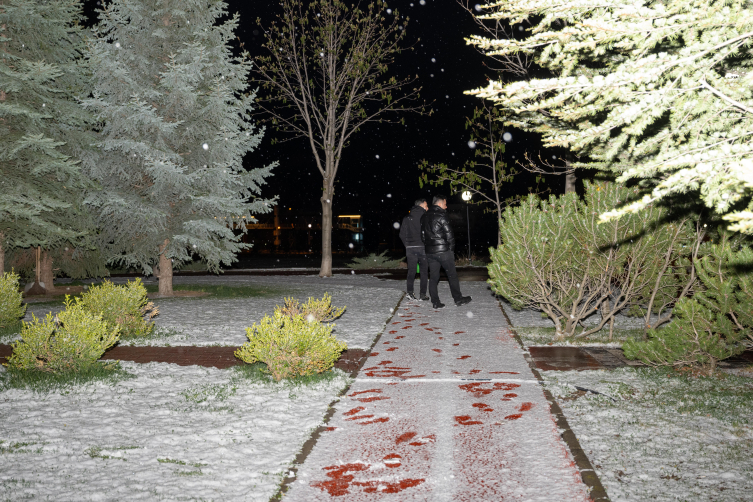 Ankara'nın Yüksek Kesimlerinde Kar Yağışı Etkili Oldu1