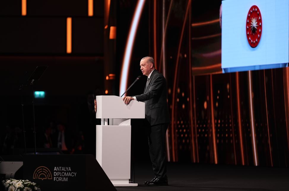 Cumhurbaşkanı Erdoğan Antalya Diplomasi Forumu5