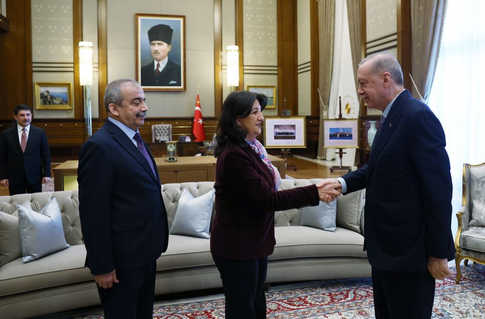 Cumhurbaşkanı Erdoğan, Dem Parti Heyeti1