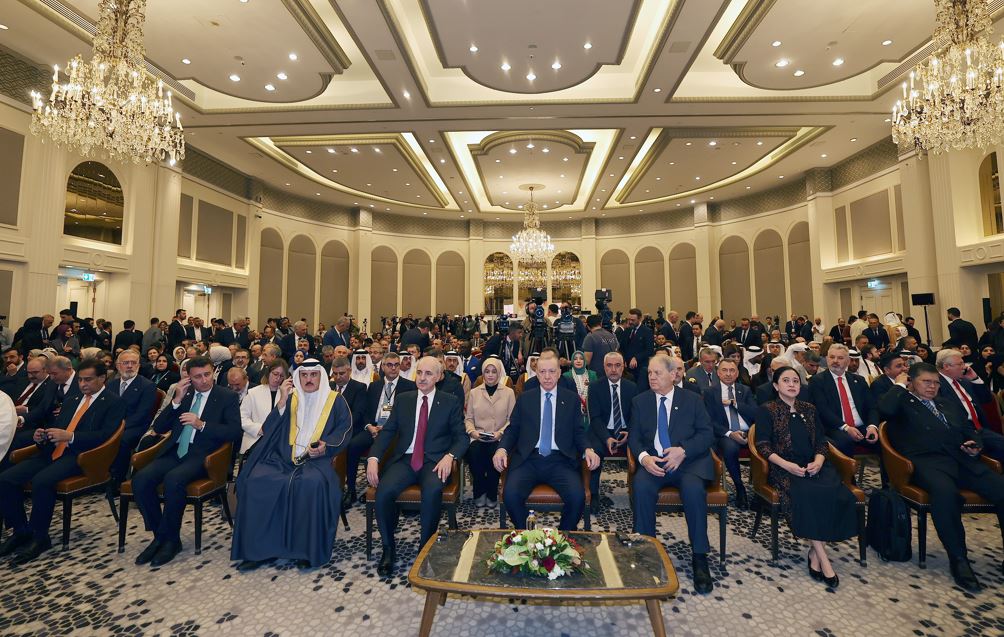 Cumhurbaşkanı Erdoğan, Filistin'i Destekleyen Parlamentolar Grubu Toplantısı4