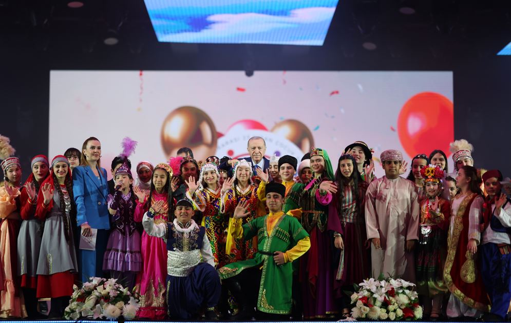 Cumhurbaşkanı Erdoğan Trt 47. Uluslararası 23 Nisan Çocuk Şenliği2