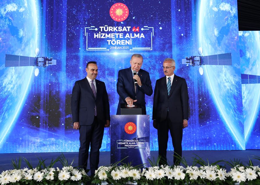 Cumhurbaşkanı Erdoğan Türksat 6A Hizmete Alma Töreni