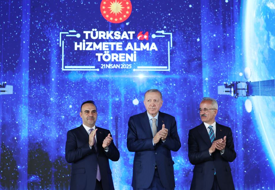 Cumhurbaşkanı Erdoğan Türksat 6A Hizmete Alma Töreni5