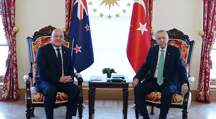 Cumhurbaşkanı Erdoğan, Yeni Zelanda Başbakanı Luxon Onuruna Yemek Verdi 1