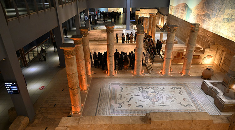 Zeugma Mozaik Müzesi, Yılın Ilk 3 Ayında 112 Bin Ziyaretçiyi Ağırladı 1