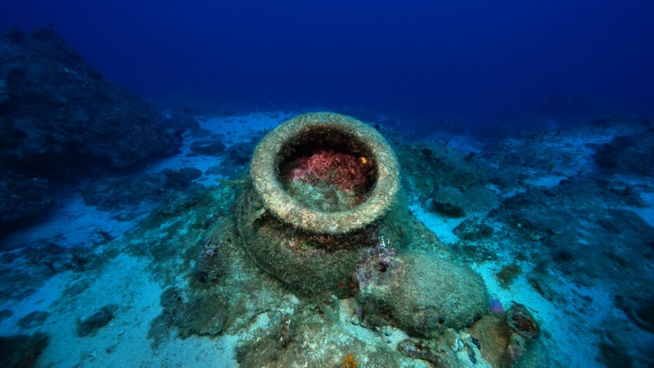 Besmi Adası Yakınındaki Gemi Batığının Kalıntıları Görüntülendi1