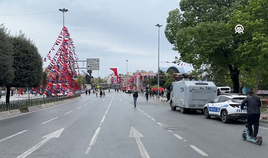 İstanbul'da 1 Mayıs Emek Ve Dayanışma Günü Dolayısıyla Sıkı Önlemler Alındı3