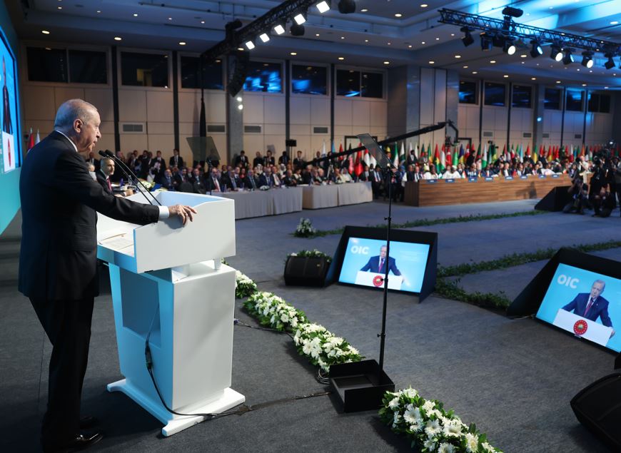 Cumhurbaşkanı Erdoğan İi̇t Dışişleri Bakanları Konseyi 51. Oturumu2