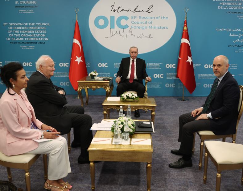 Erdoğan Bm Unaoc Yüksek Temsilcisi Miguel Angel Moratinos