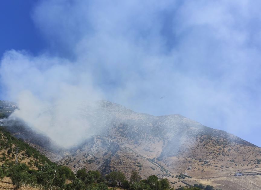 Kahramanmaraş'ta Yangınn