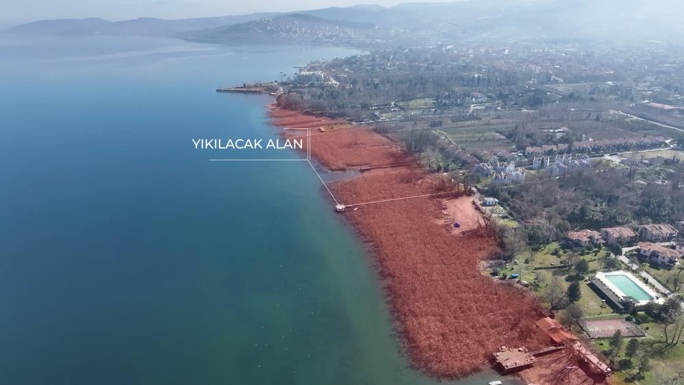 Sapanca Gölü Kaçak Yapılardan Arındırılacak