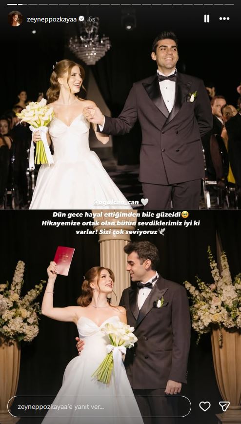 Sihirli Annem'in Çilek'i Zeynep Özkaya Gelin Oldu2