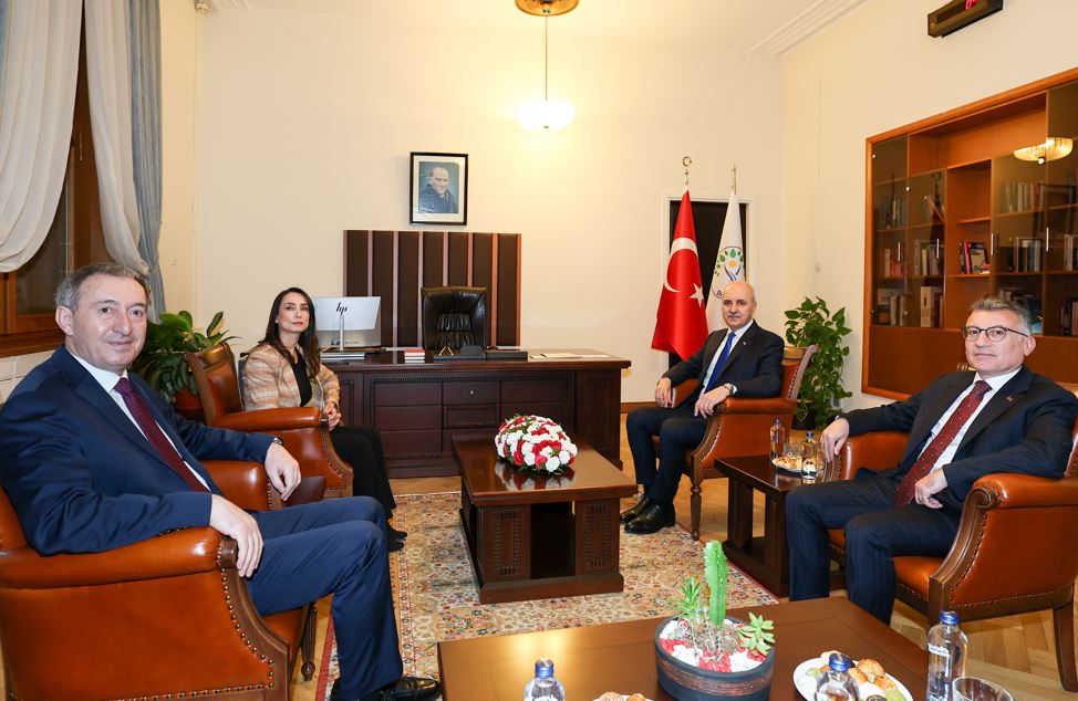 Tbmm Başkanı Kurtulmuş, Dem Parti Tbmm Grubu'nu Ziyaret Etti1