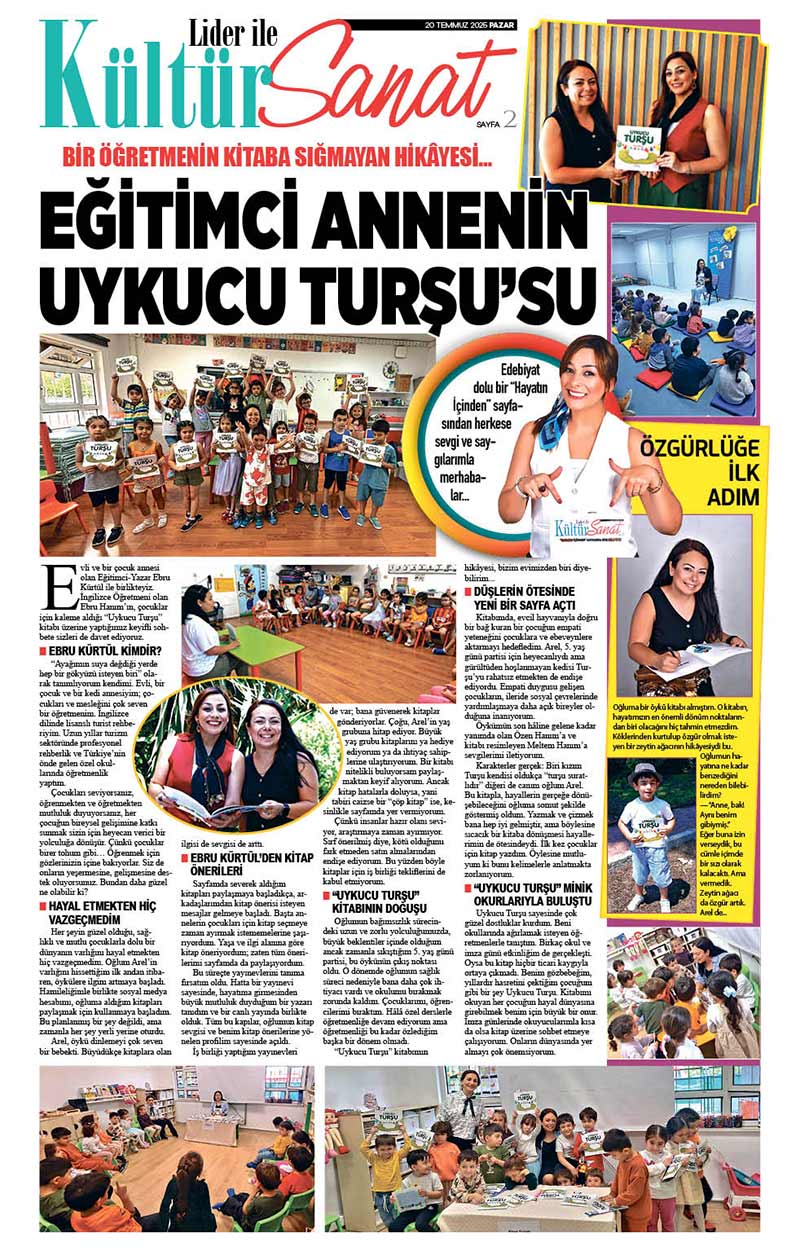 20 T E M M U Z 2025 L İ D E R G A Z E T E A N T A L Y A 2