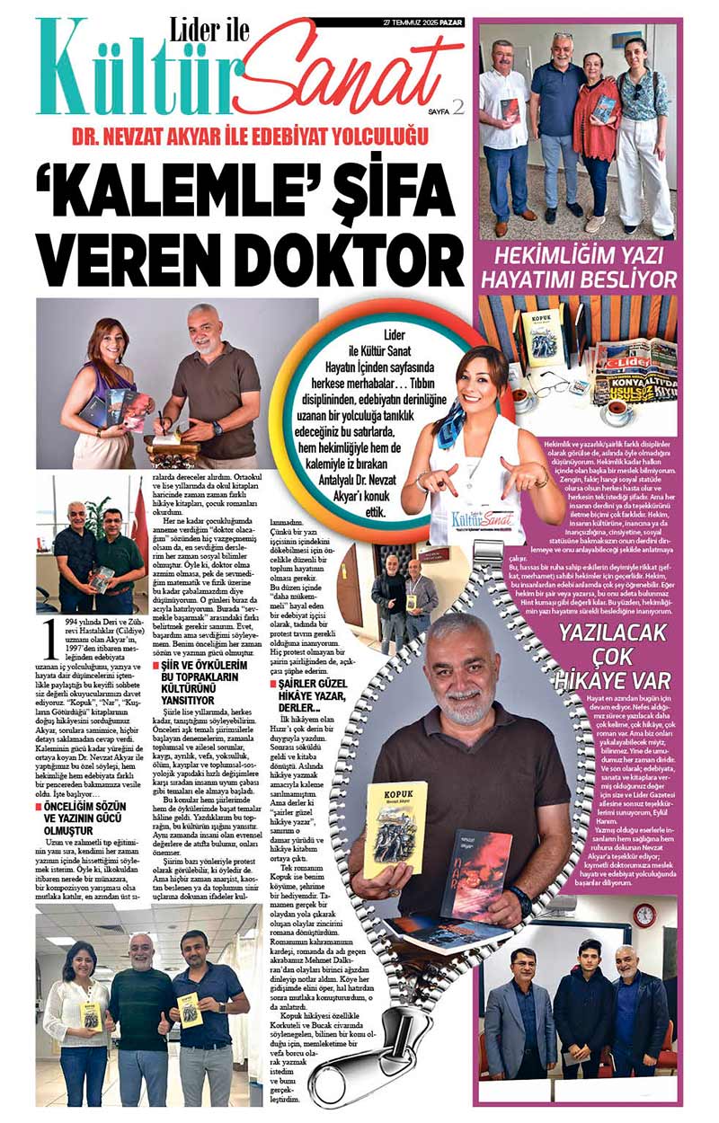 27 T E M M U Z 2025 L İ D E R G A Z E T E A N T A L Y A 2