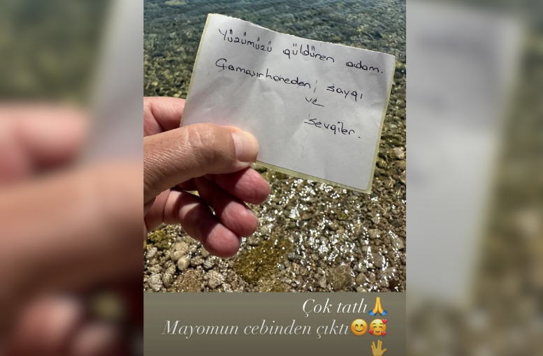 Ata Demirer’den Tatilde Güldüren Not Paylaşımı-1