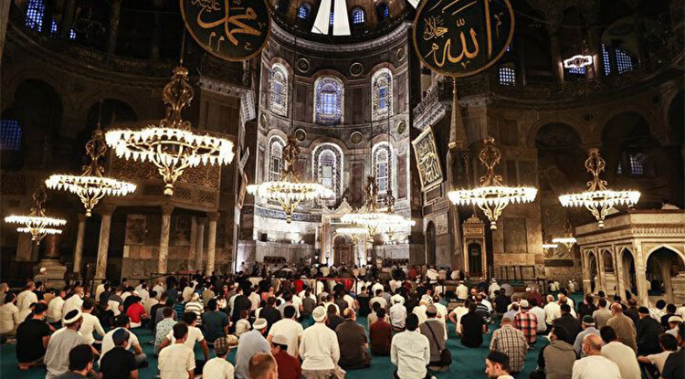 Ayasofya I Kebir Camii 40 Milyon Ziyaretçiyle Rekor Kırdı 1