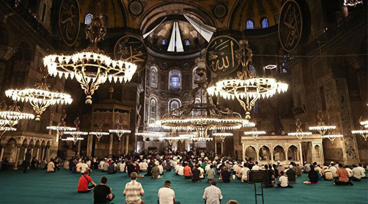 Ayasofya I Kebir Camii 40 Milyon Ziyaretçiyle Rekor Kırdı 2