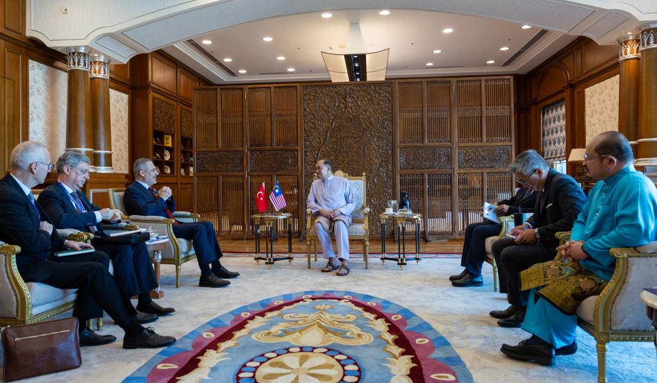 Bakan Fidan, Malezya Başbakanı Tarafından Kabul Edildi1