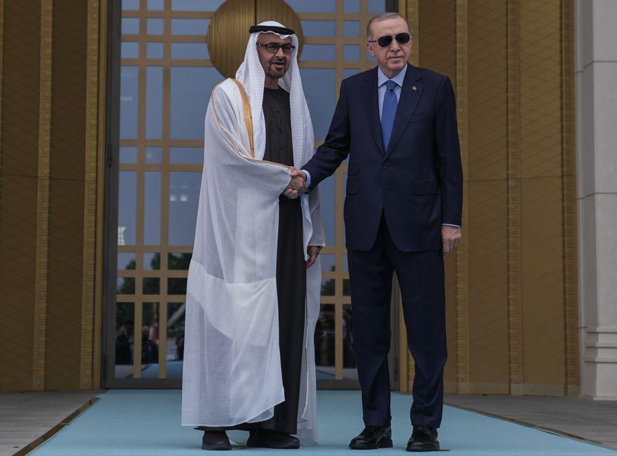 Cumhurbaşkanı Erdoğan, Bae Devlet Başkanı Al Nahyan1