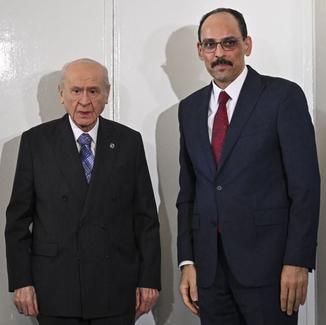 Devlet Bahçeli Mi̇t Başkanı Ibrahim Kalın