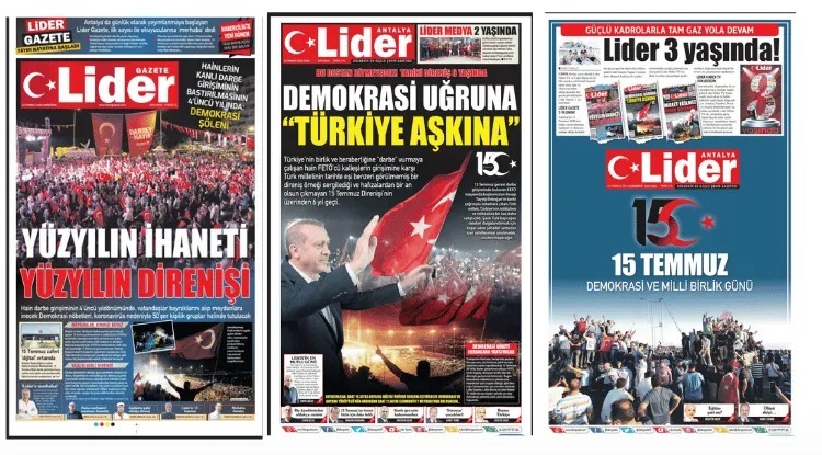 Lider Gazete’nin ‘5 Yıllık’ Başarısına Tatlı Bir Dokunuş4