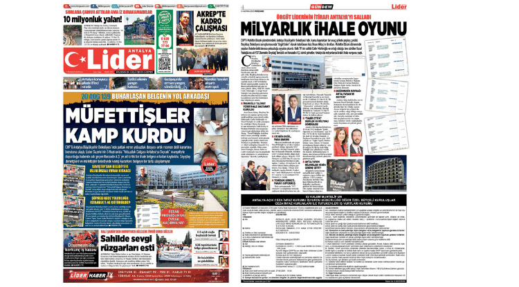 'Rüşvet' Çarkına Lider’den Çomak (3)