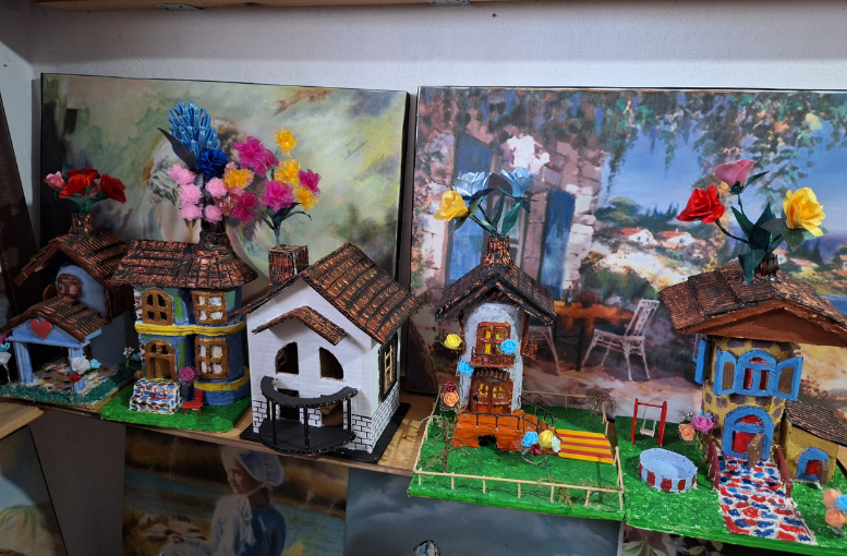 Zonguldaklı Emekli Işçi, Kömürlüğünü Atölyeye Çevirdi