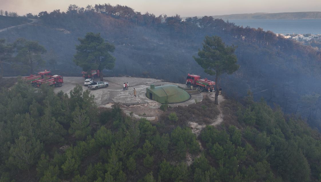 Çanakkale Kepez’de Çıkan Orman Yangınına Müdahale Sürüyor2