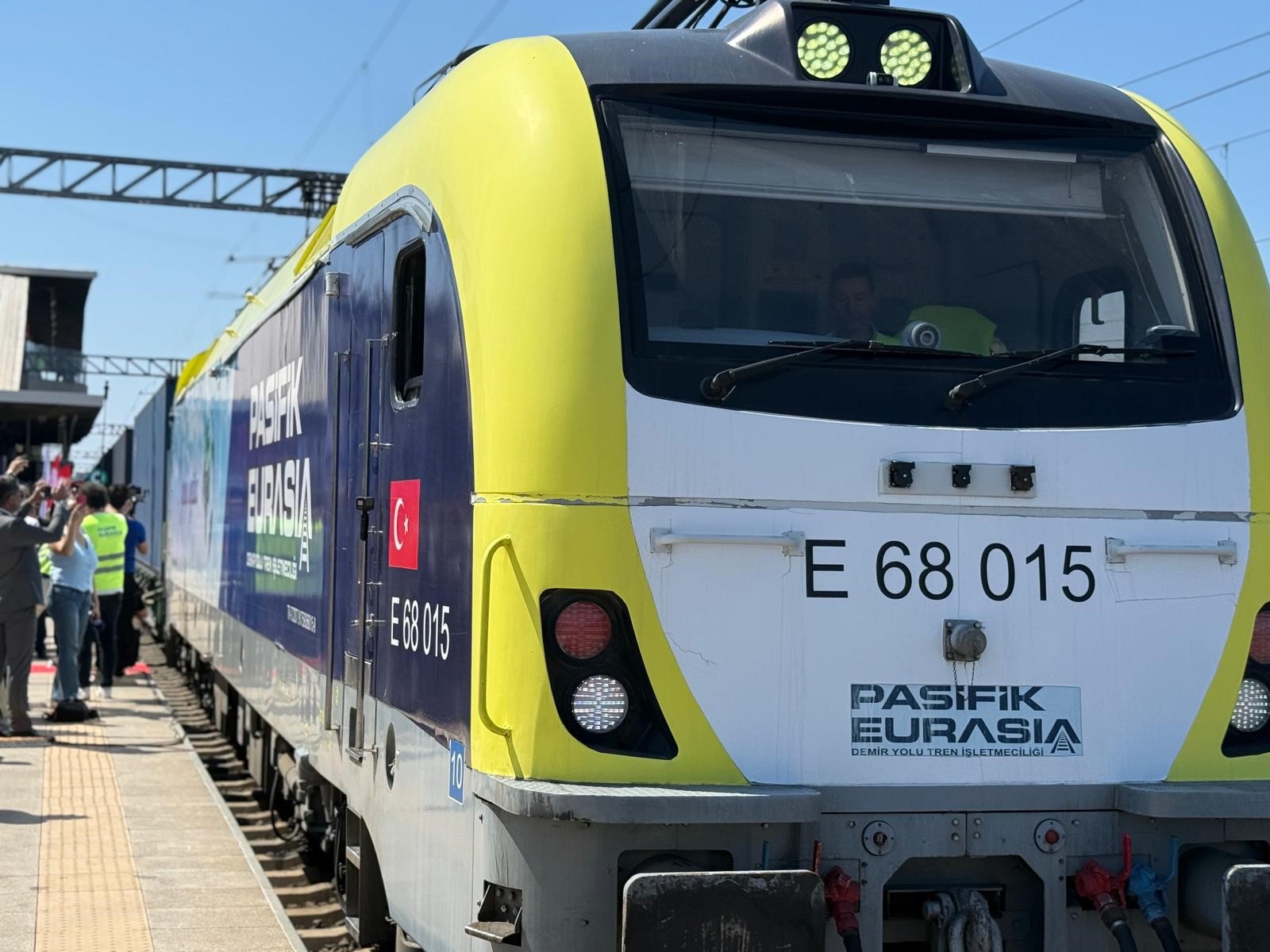 Çin Türkiye Demir Yolu Hattının Ilk Yük Treni Türkiye’ye Ulaştı (2)
