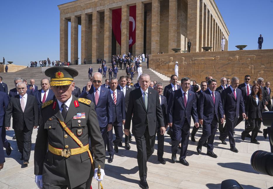 Cumhurbaşkanı Erdoğan 30 Ağustos Anıtkabir3