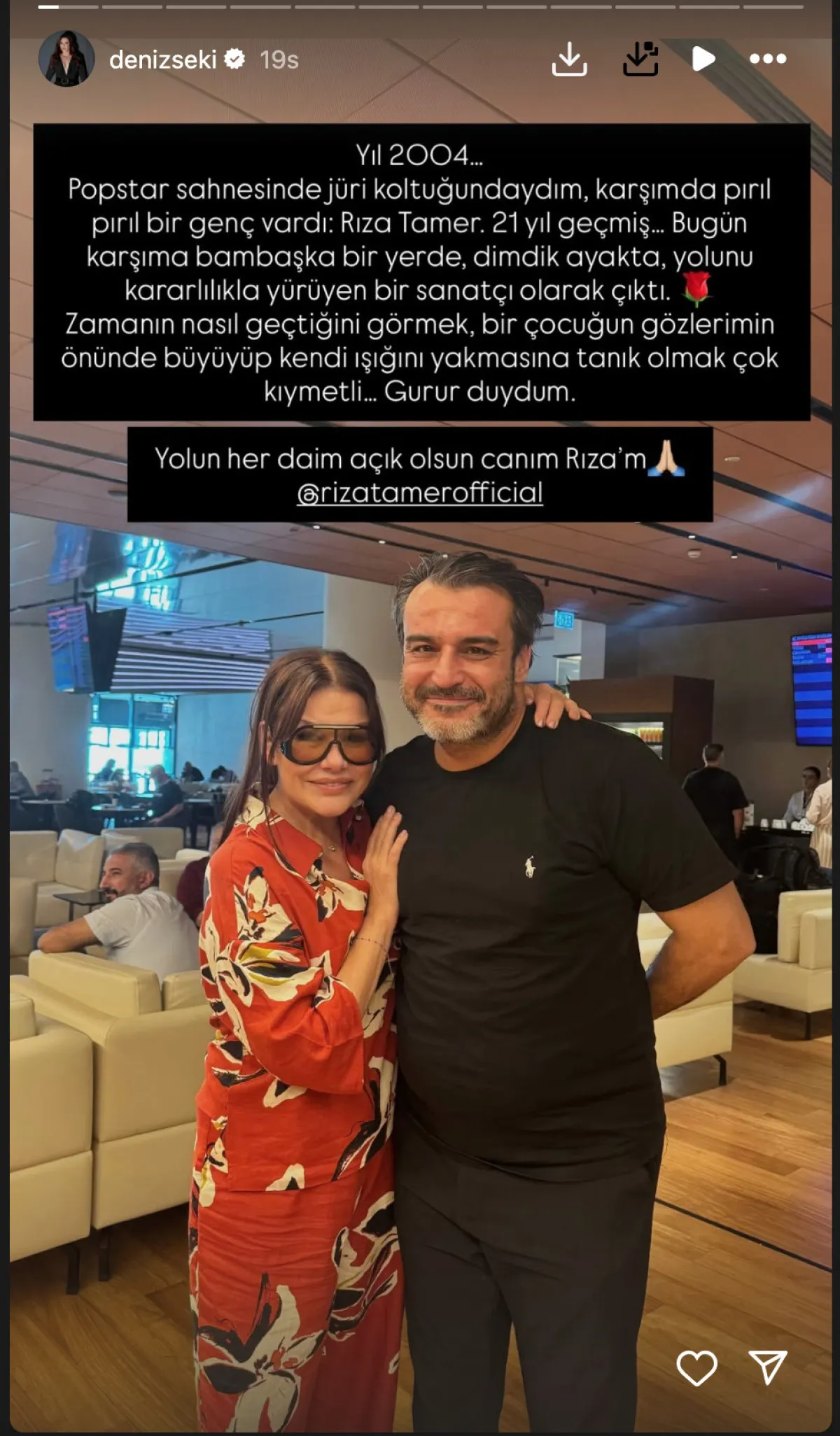 Deniz Seki Ve Rıza Tamer 21 Yıl Sonra Bir Araya Geldi