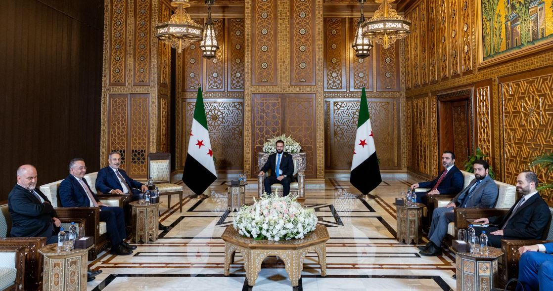 Hakan Fidan Ahmed Şara2