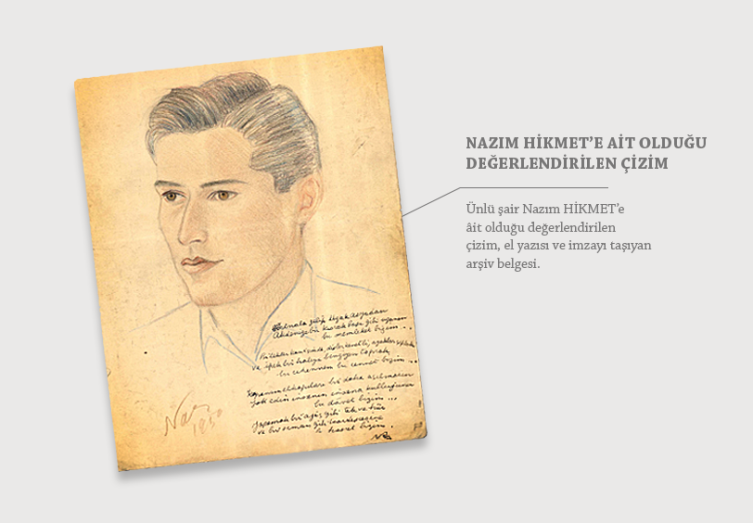 Mi̇t Nazım Hikmet'e Ait Olduğu Değerlendirilen Arşiv Belgesini Paylaştı1