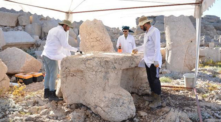 Nemrut Un Dev Taşlarına Can Veren Tarihî Dokunuş