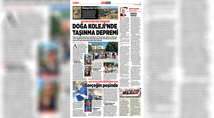 Antalya'da Doğa Koleji'nde Taşınma Krizi Sürüyor 1