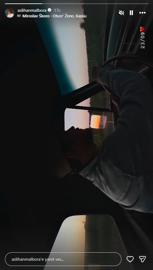 Aslıhan Malbora'dan Çağatay Ulusoy Paylaşımı