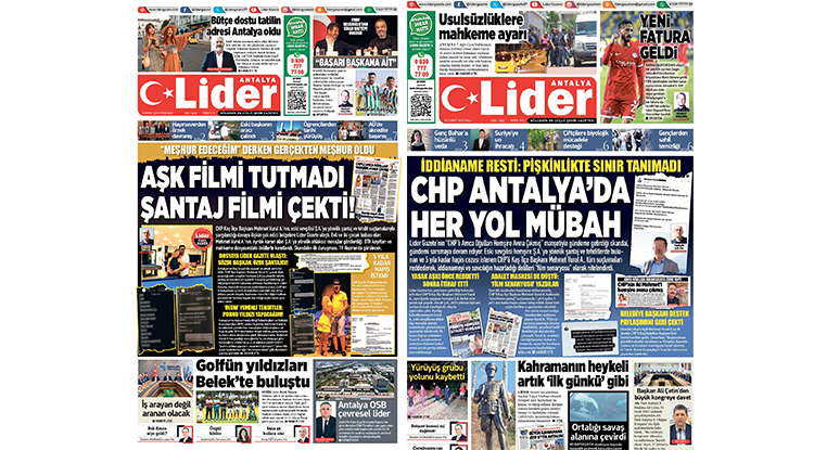 C H P Kaş’ta Kaset Şoku Part Time Ilişki Full Time Rezillik