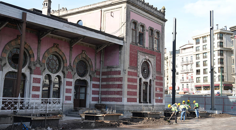 Sirkeci Garı, Restorasyon Çalışmalarıyla Aslına Uygun Şekilde Yeniden Hayat Buluyor