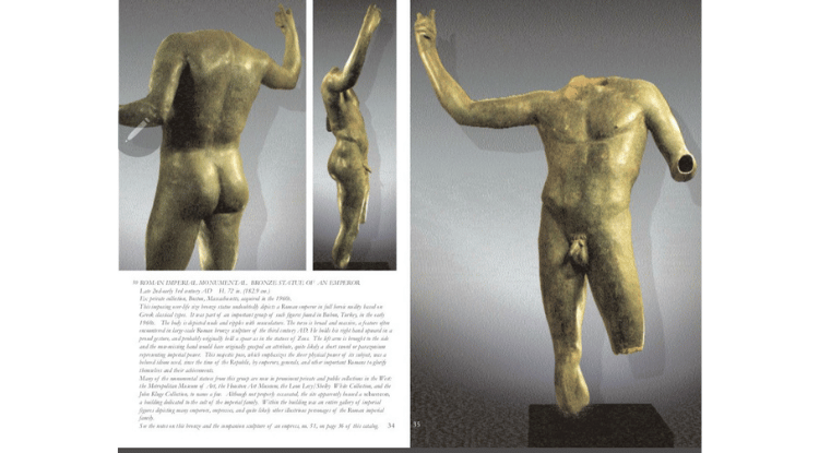 Türkiye’den Kaçırılan Heykeli Satın Alan Koleksiyoner Hakkında Tutuklama Emri2