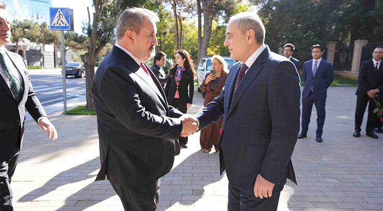 B B P Lideri Mustafa Destici, Azerbaycan’da Temaslarda Bulunuyor 1