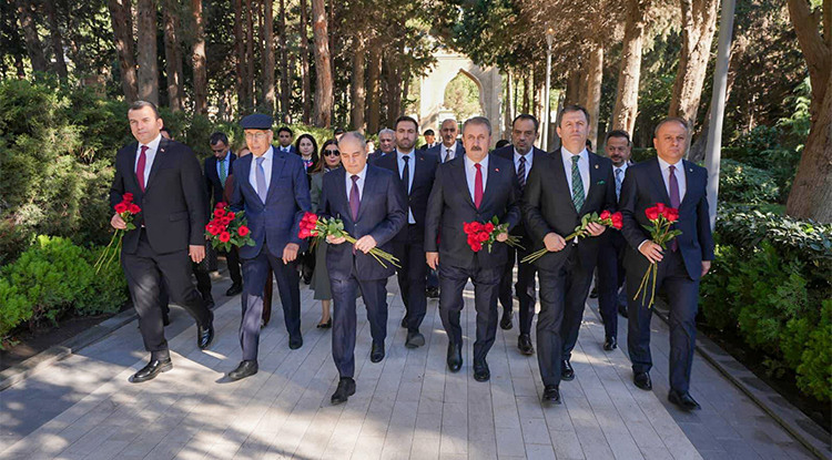 B B P Lideri Mustafa Destici, Azerbaycan’da Temaslarda Bulunuyor 2