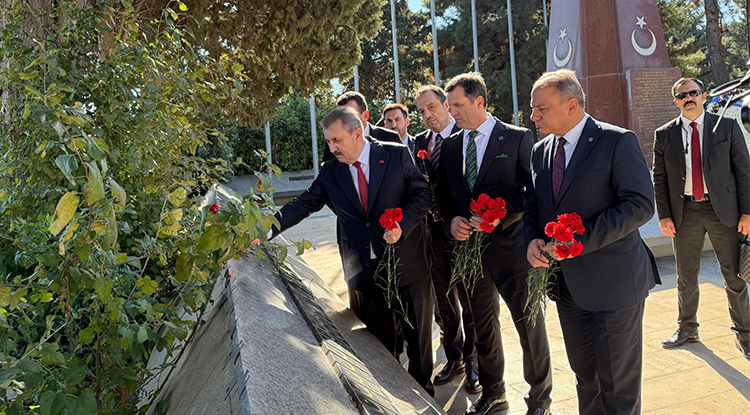 B B P Lideri Mustafa Destici, Azerbaycan’da Temaslarda Bulunuyor 6